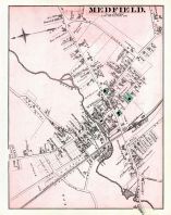 Medfield - Town, Norfolk County 1876